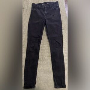 Old Navy Super Skinny High Rise Jeans Black Size 0 Women’s Regular